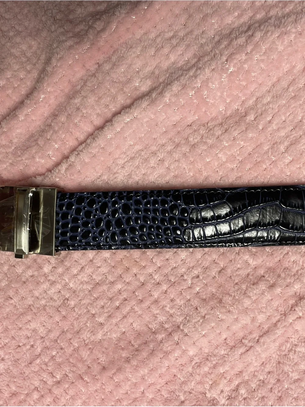 NWT Nexbelt Cayman Black & Blue Dress Belt 🖤💙